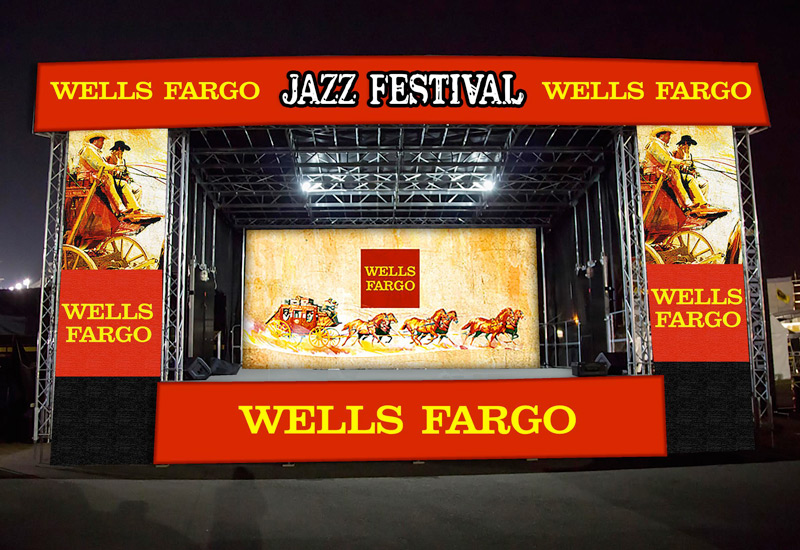 Wells Fargo Jazz Festival Stage